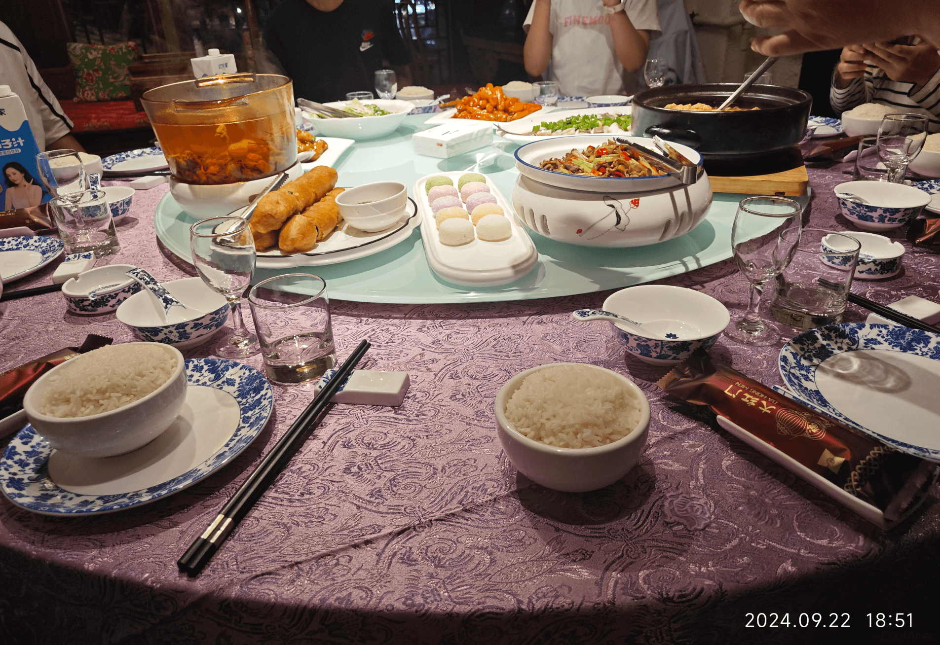 和集训队同学们一起吃了一顿博山菜